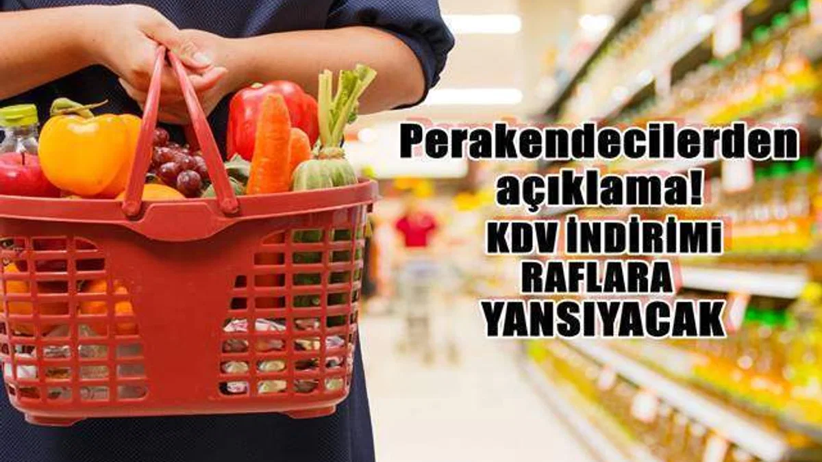 KDV indirimi vatandaşlarımızın yükünü hafifletecek