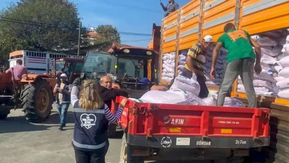 İstanbul Büyükşehir'den çiftçilere desteğe devam