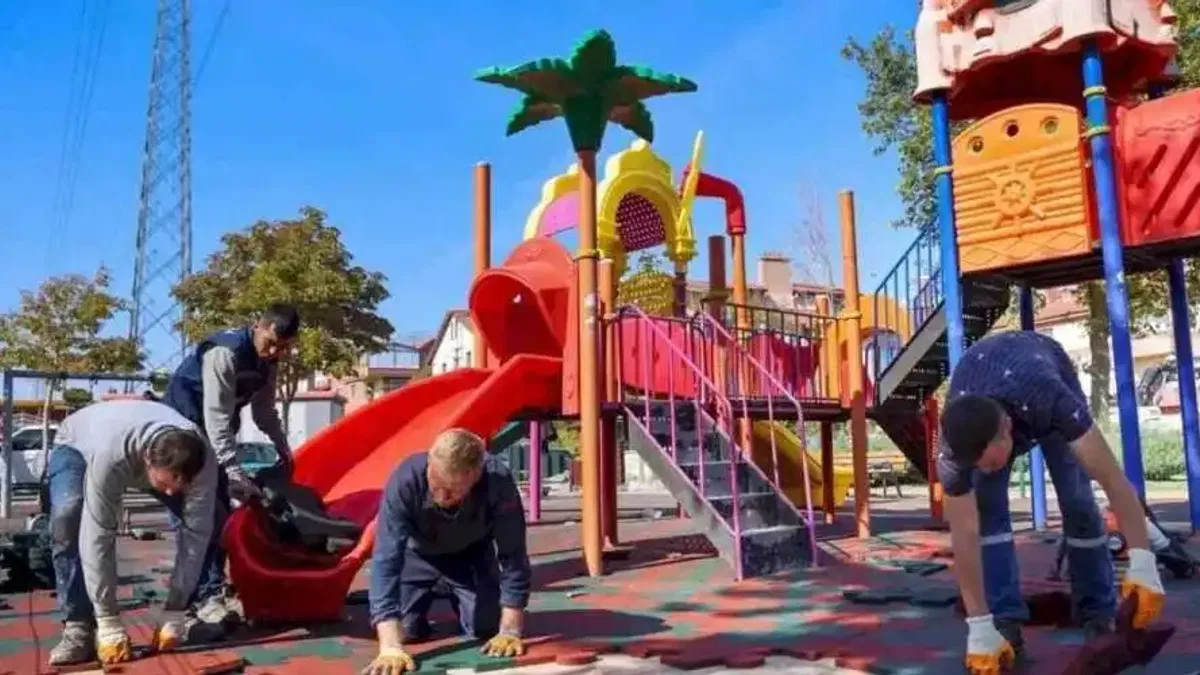Konya Meram’ın park ve bahçeleri kışa hazırlanıyor