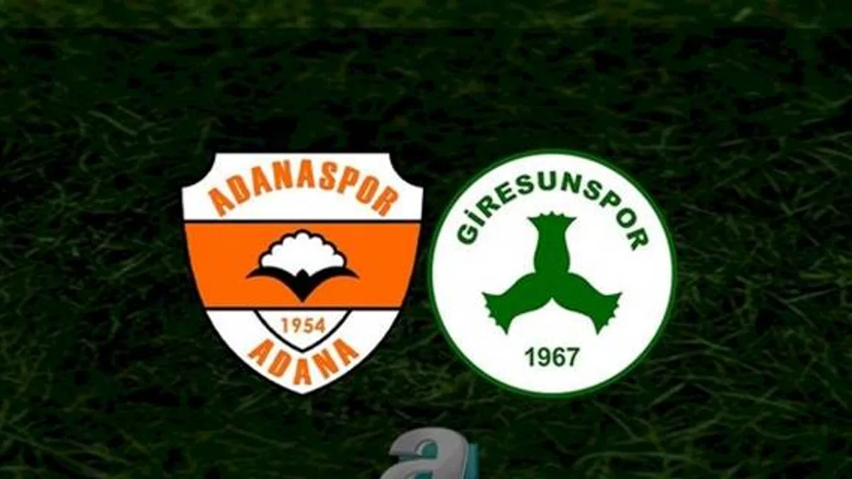 Adanaspor - Giresunspor maçı ne zaman? Saat kaçta? Hangi kanalda? | Trendyol 1. Lig