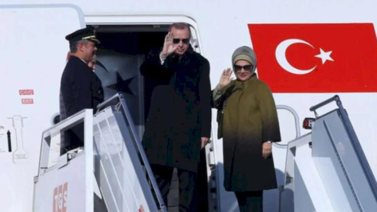 Cumhurbaşkanı Erdoğan Katar’da