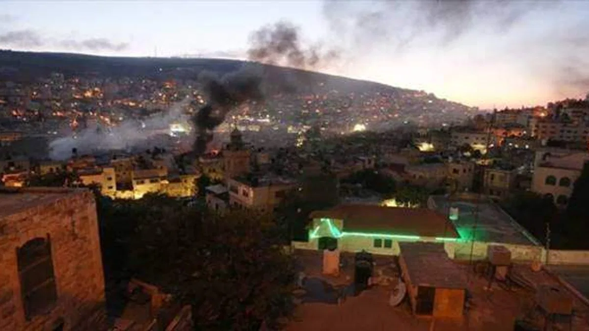 İsrail'in Nablus kentinde açtığı ateş sonucu 2 Filistinli hayatını kaybetti
