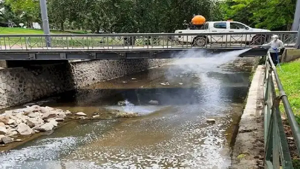 Gaziantep'te 150 bin aktif üreme noktasına rutin ilaçlama
