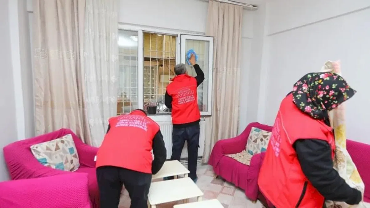 Gaziantep'te ramazan öncesi yaşlı ve engellilere kapsamlı destek