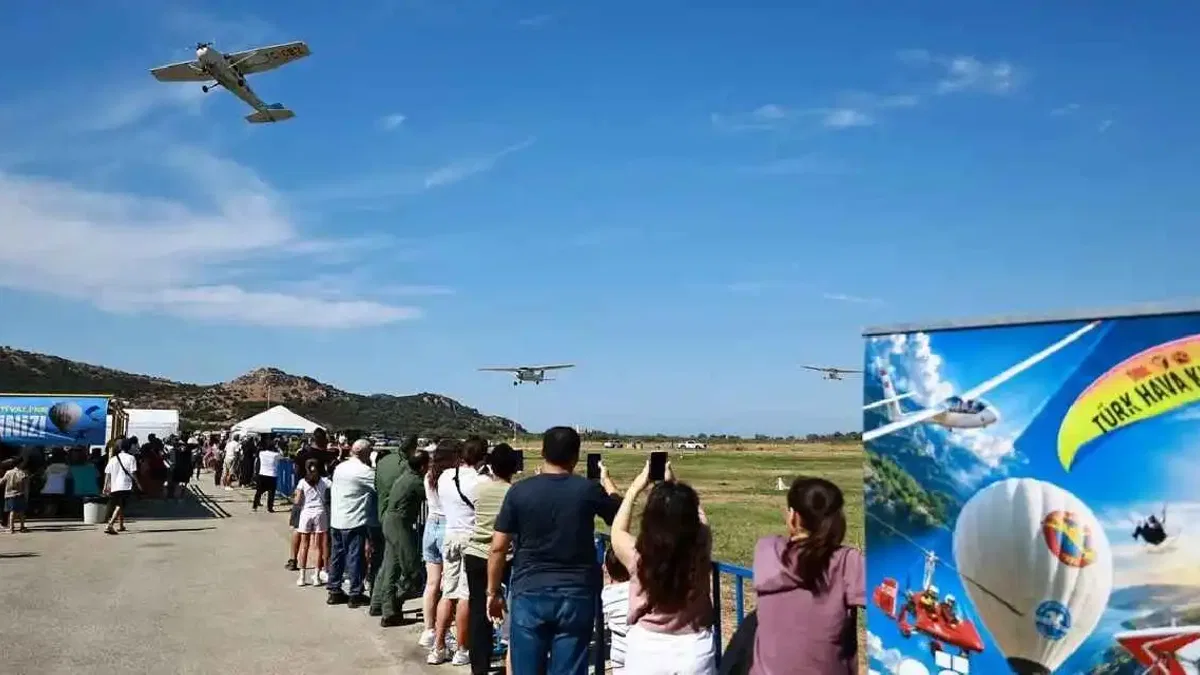 THK Havacılık Festivali gökyüzüyle buluşturdu