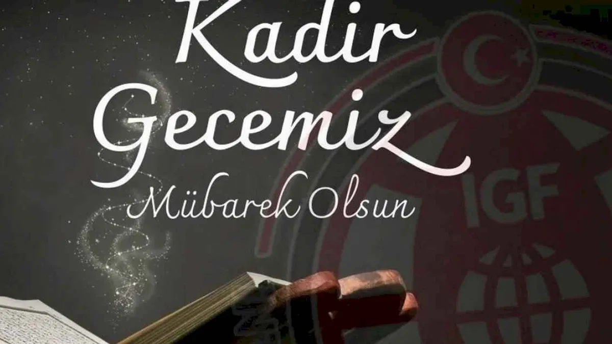 Bin aydan daha hayırlı... Kadir Gecemiz mübarek olsun