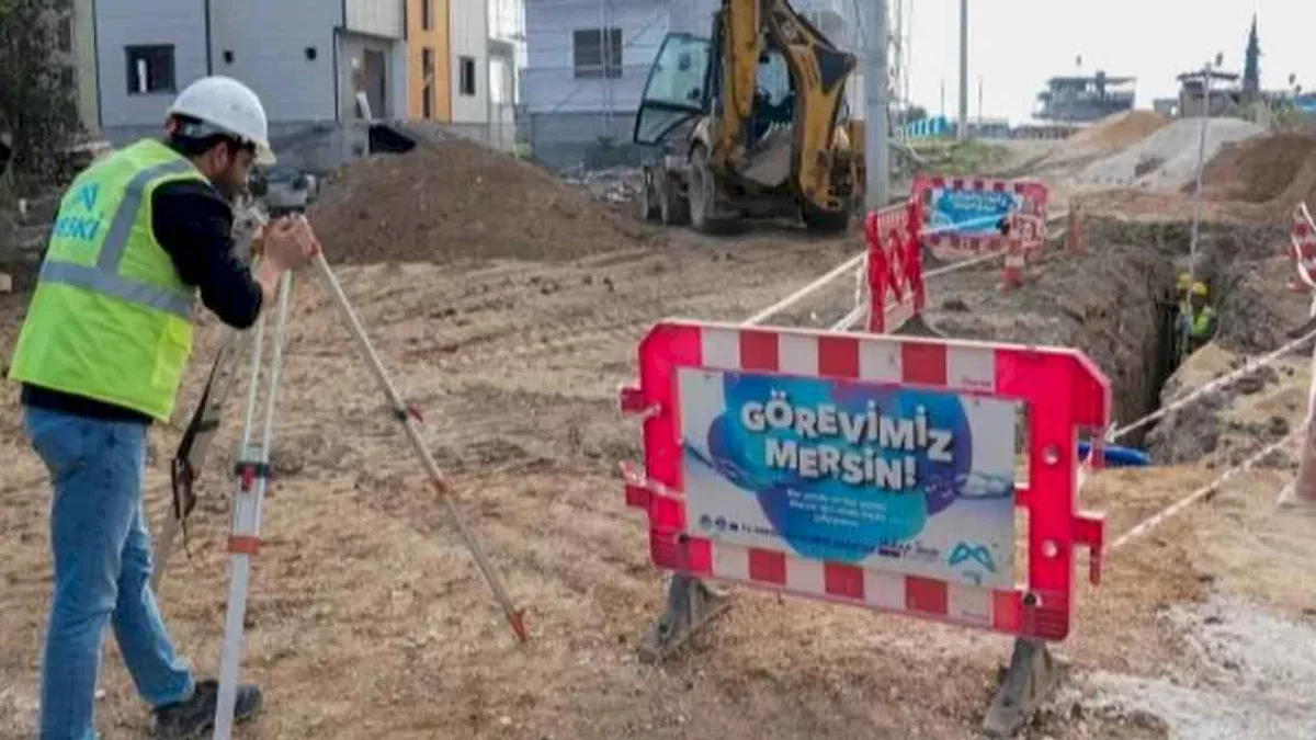 Mersin Tarsus'da yeni altyapı çalışmaları tamamlandı