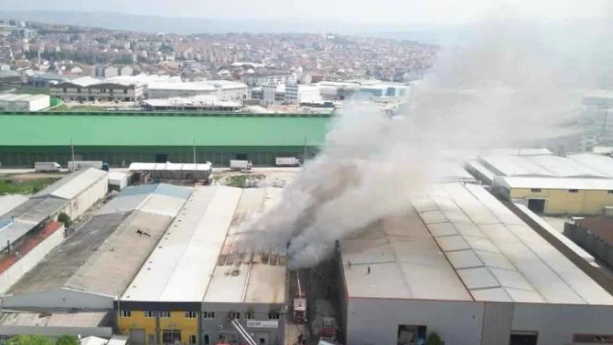 Bursa İnegöl'deki yangın kontrol altında