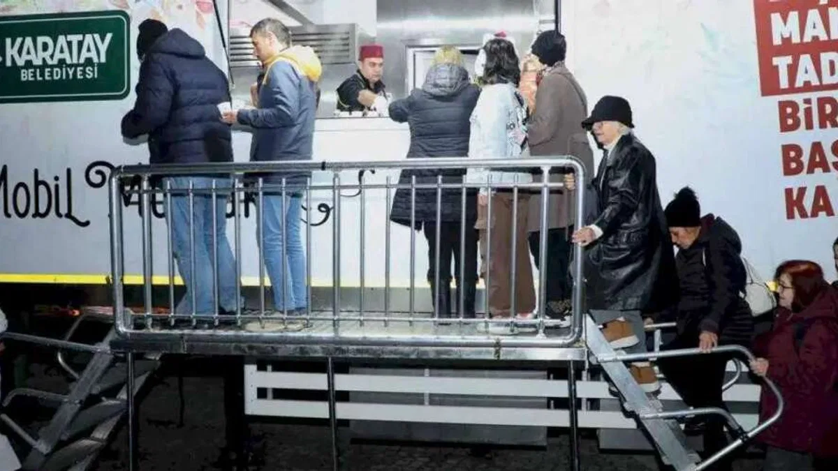 Konya Karatay’da sahlep geleneği bu yıl da sürüyor