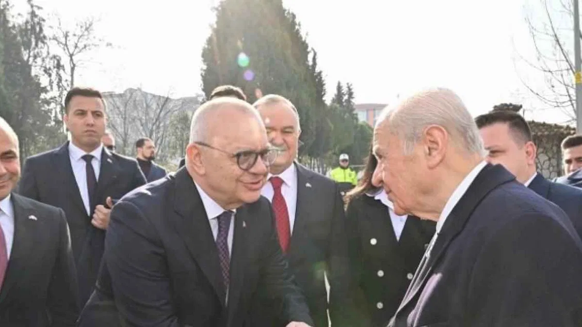 MHP Lideri Bahçeli Manisa'da