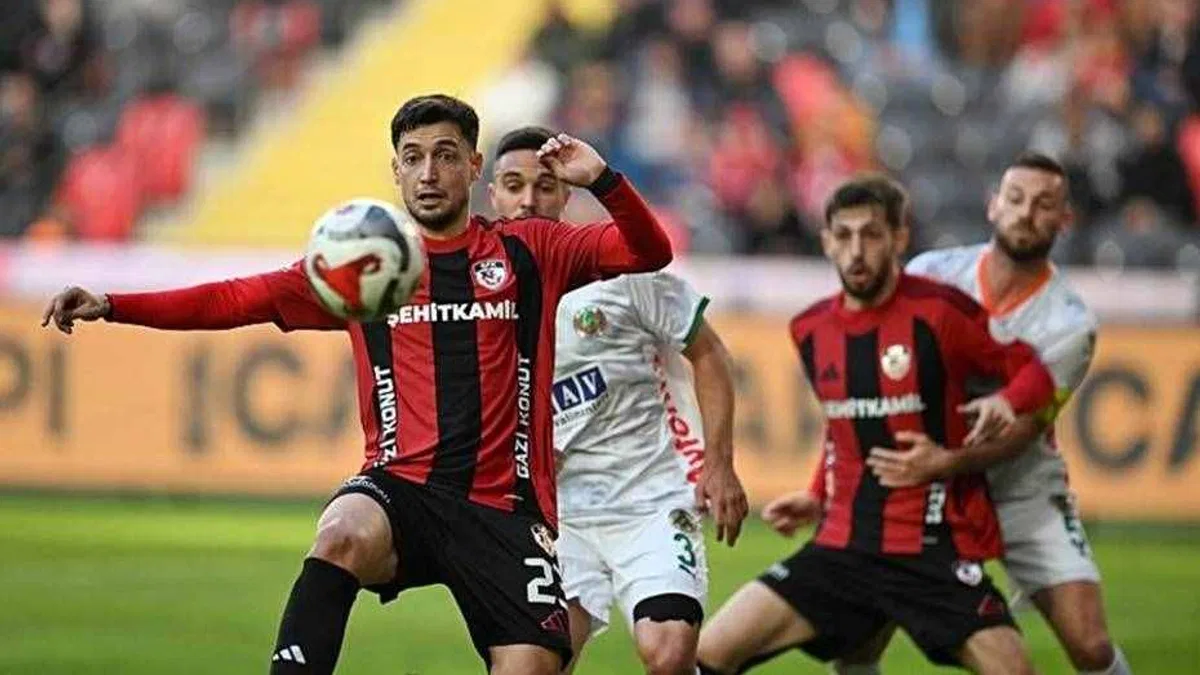 Gaziantep FK 1-1 Corendon Alanyaspor (Maç Sonucu)