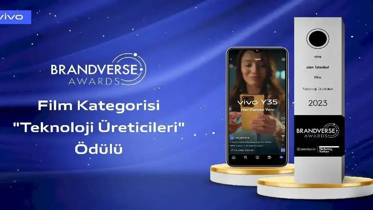 vivo, Brandverse Awards Bronz Ödülü Aldı