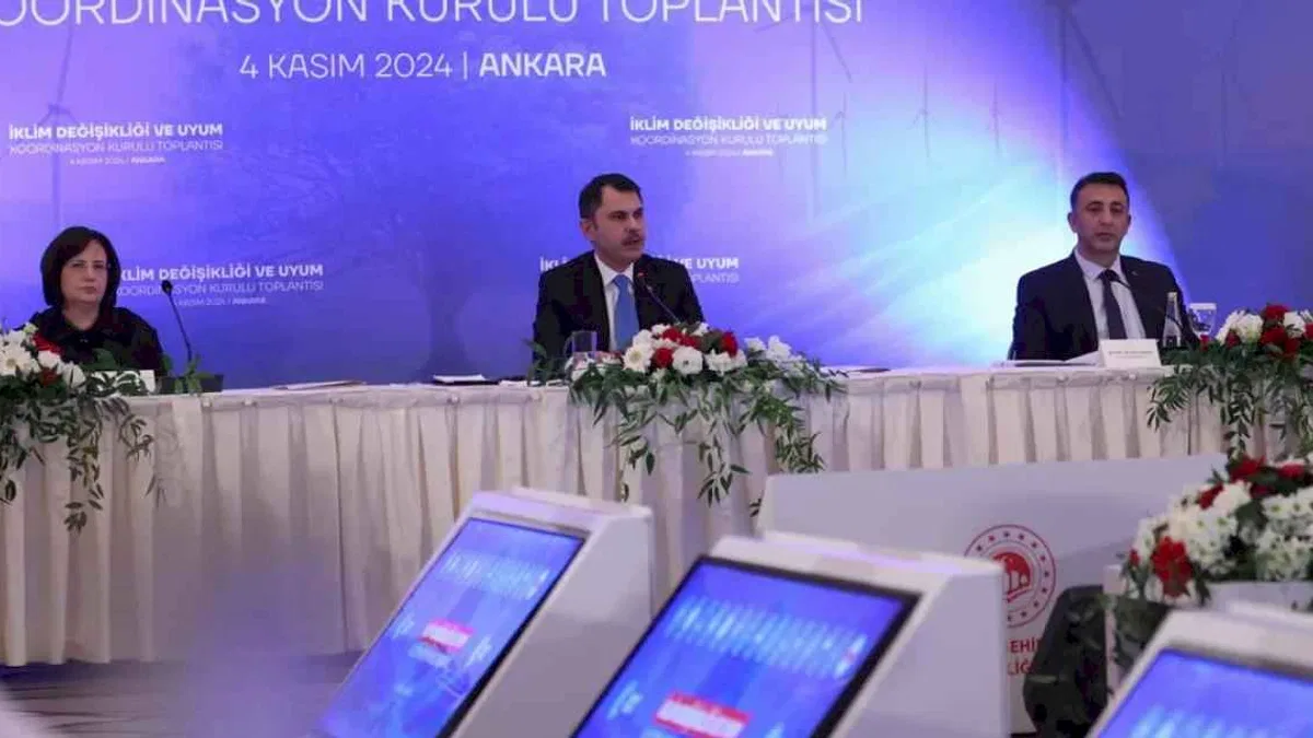 Bakan Kurum: İklim Kanunu 2025'te yasalaşacak