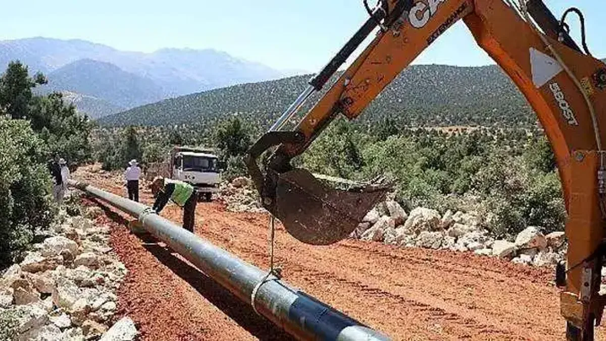 Beğiş Susuzu'nun kaderini değiştirecek proje ilerliyor