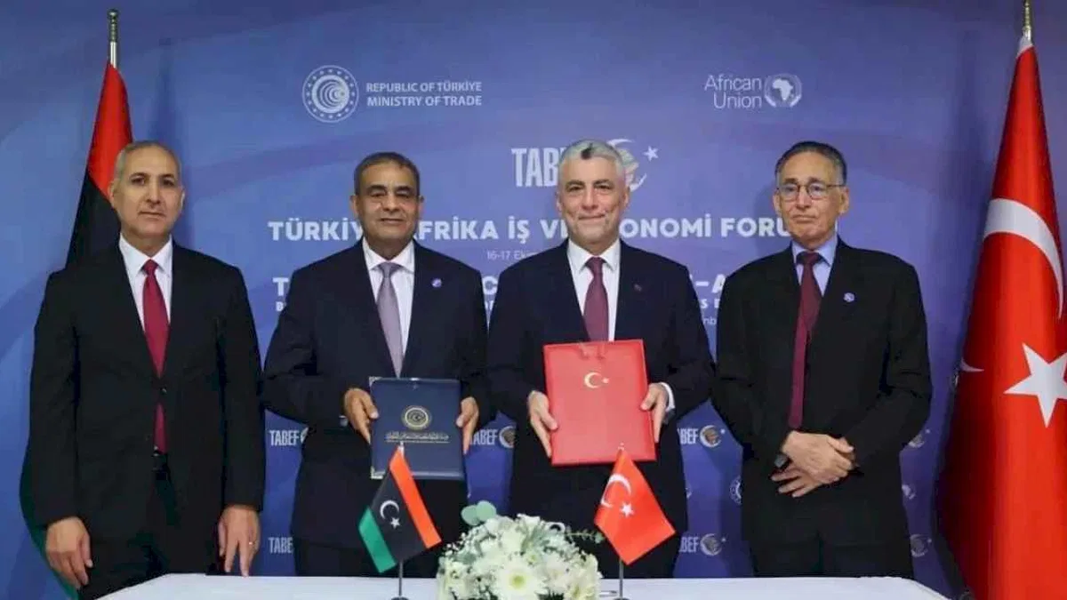Türkiye ile Libya arasında iki önemli imza