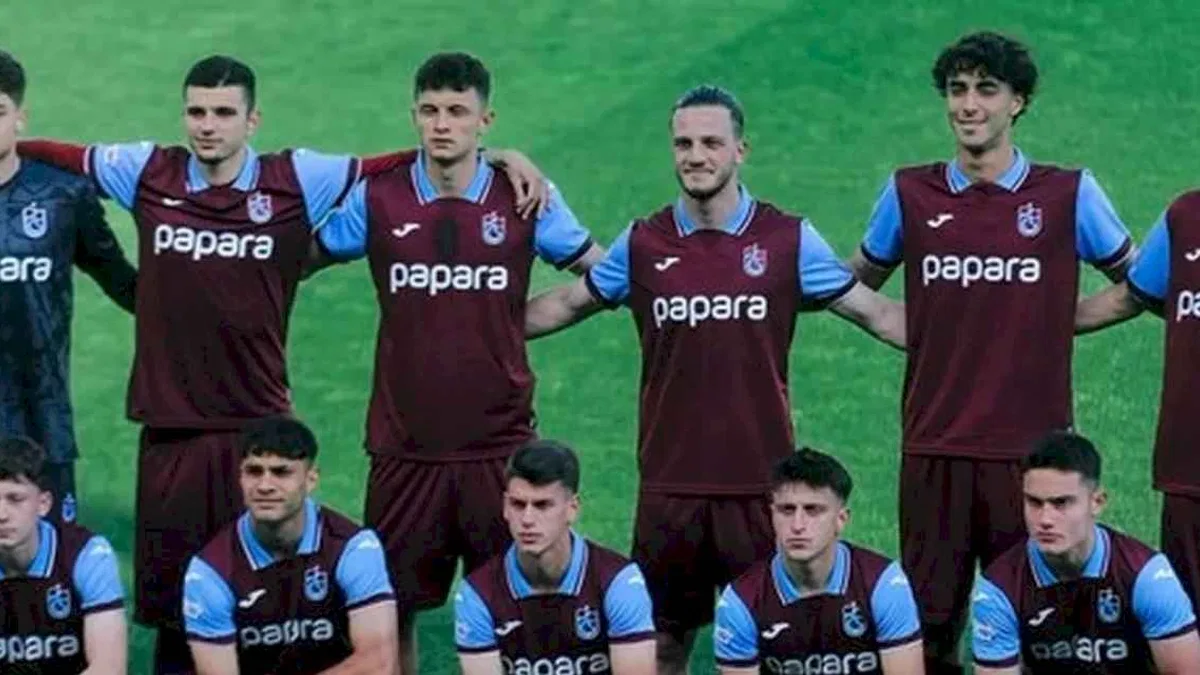 Trabzonspor U19, UEFA Gençlik Ligi'nde 2. oldu!