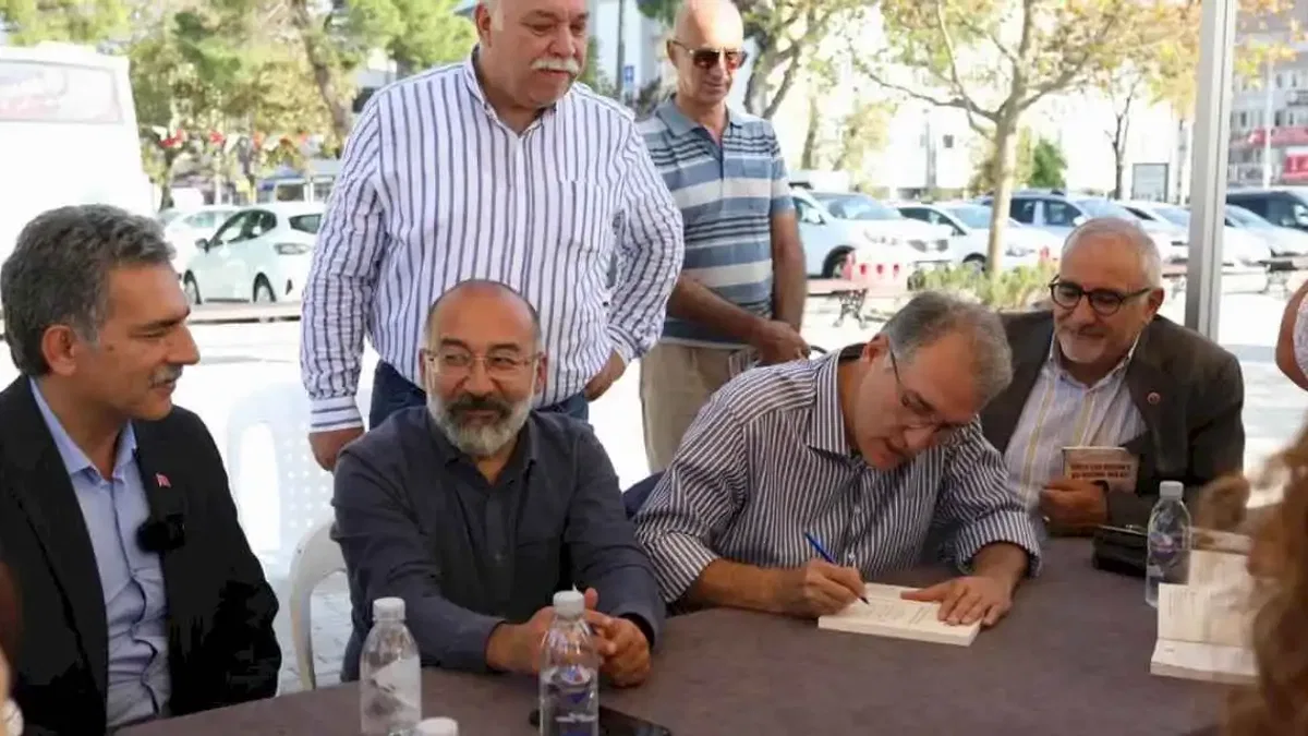 Sıra dışı yaşam öyküsü Bursa Gemlik'te okurla buluştu