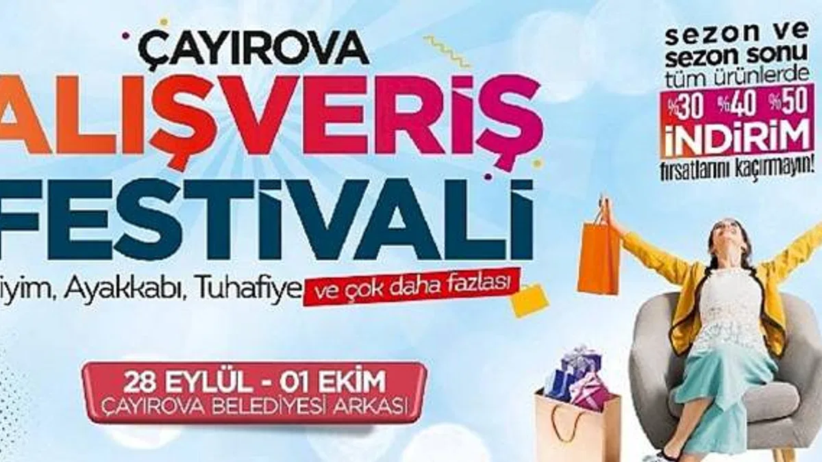 Büyükşehir'in Alışveriş Festivali Bu Kez Çayırova'da