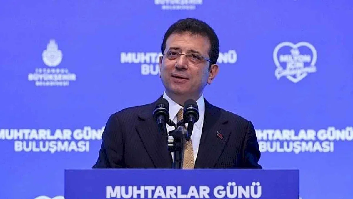 TBB ve İBB Başkanı Ekrem İmamoğlu, '19 Ekim Muhtarlar Günü' buluşmasında konuştu