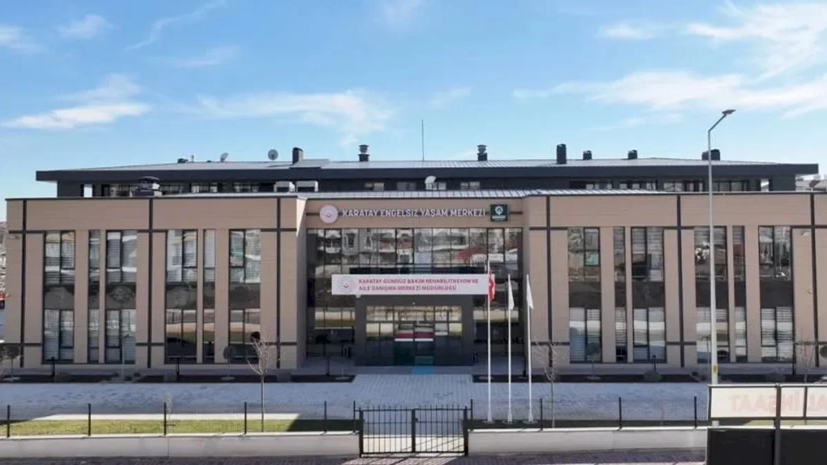 Konya Karatay’da Engelsiz Yaşam Merkezi hasta kabulüne başladı