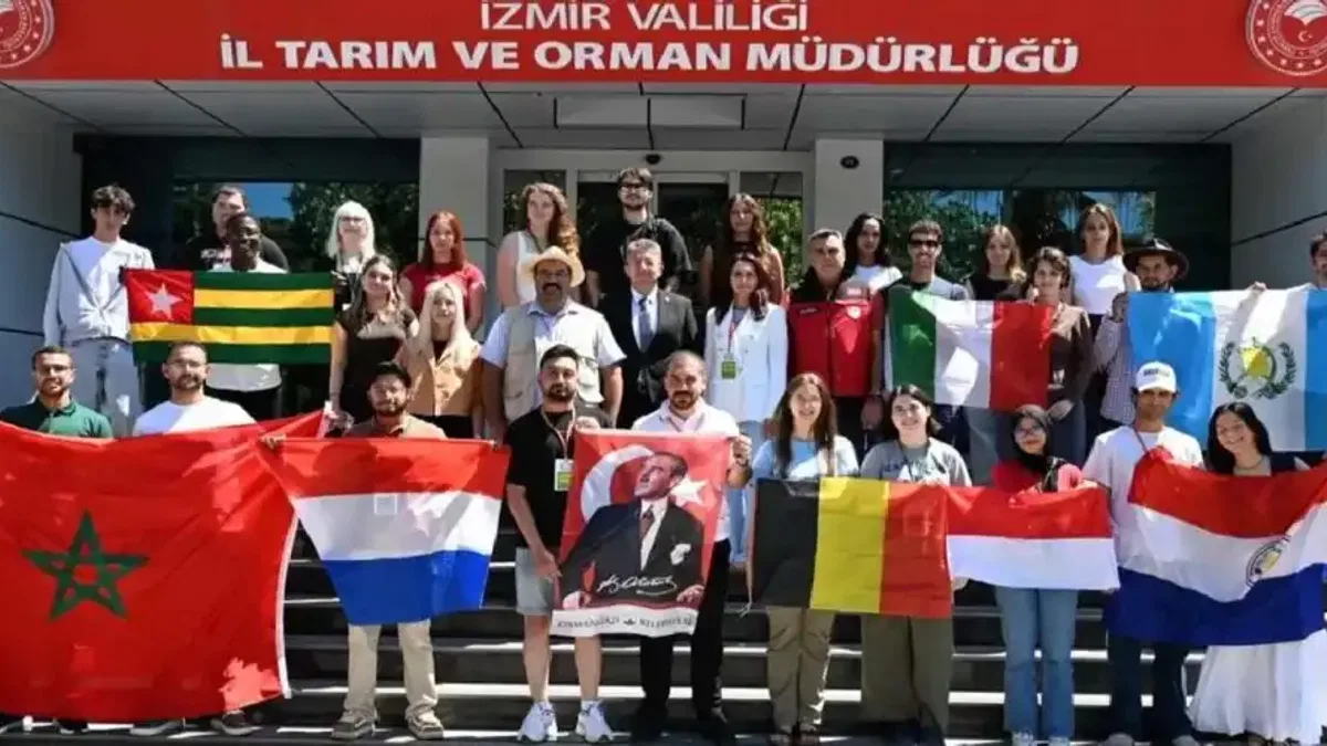 IAAS katılımcıları İzmir tarımını inceledi