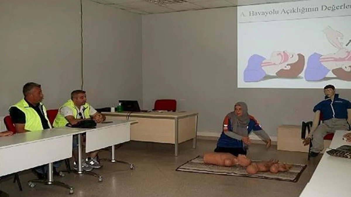 KAM timinde ilk grup eğitimi tamamladı