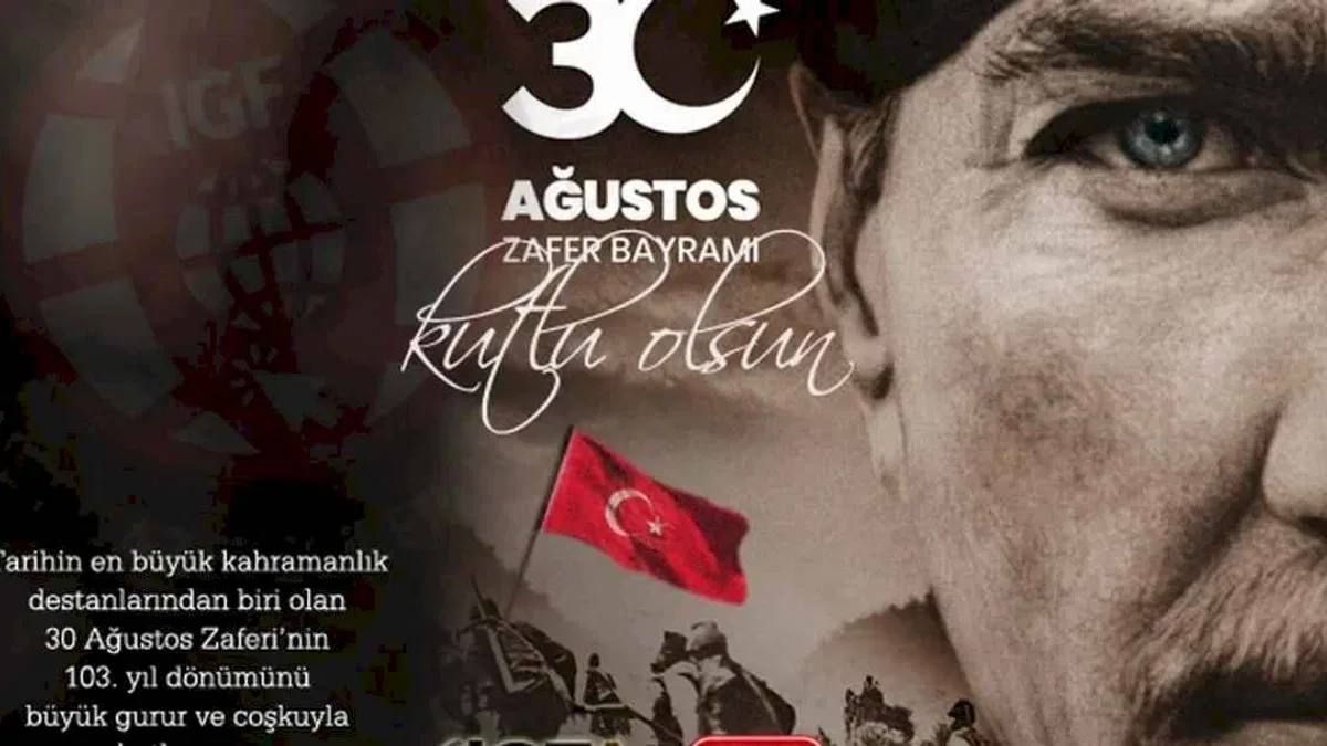 Büyük Zafer'in 103. yılı