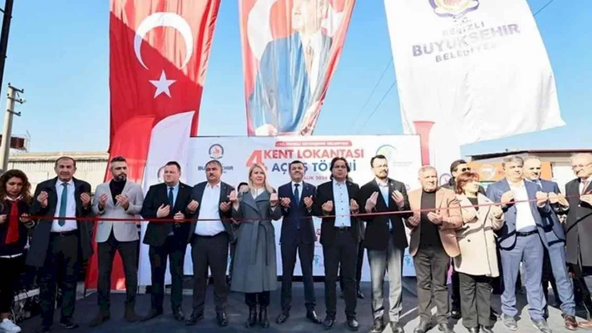 Denizli’de Büyükşehir 4. Kent Lokantasını hizmete açtı