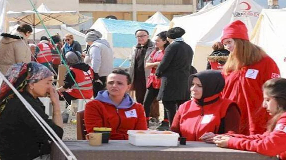 Kızılay'dan Afetzedelere Yönelik Psikososyal Destek