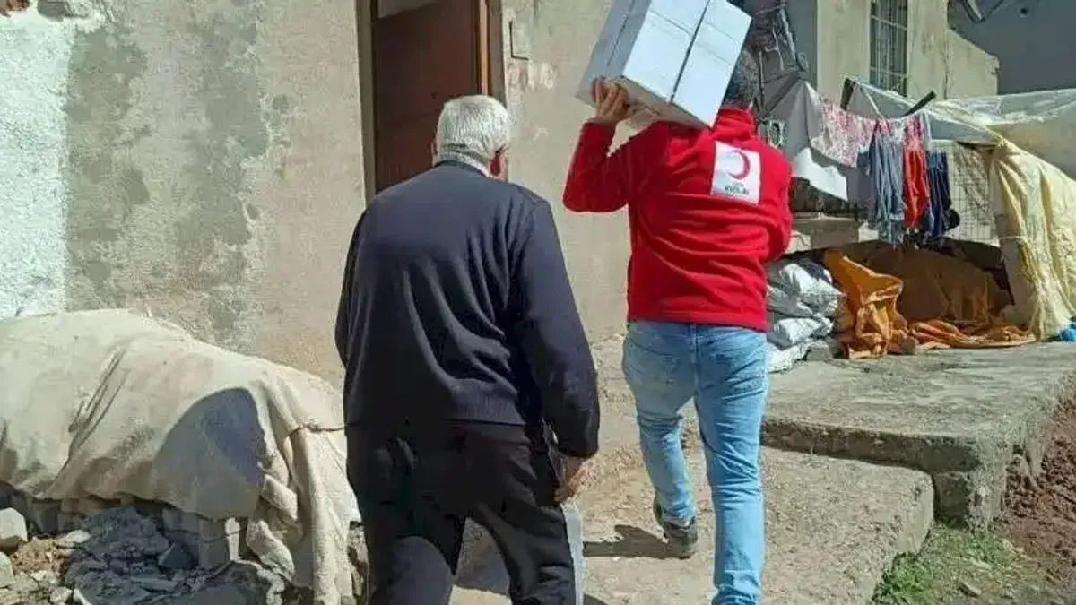 Kızılay Mardin Şubesi binlerce aileye umut oldu