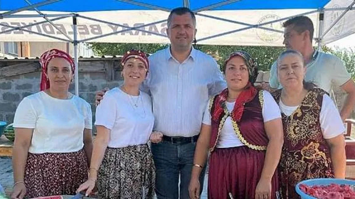 Kurtdere'de karpuz tadında şenlik
