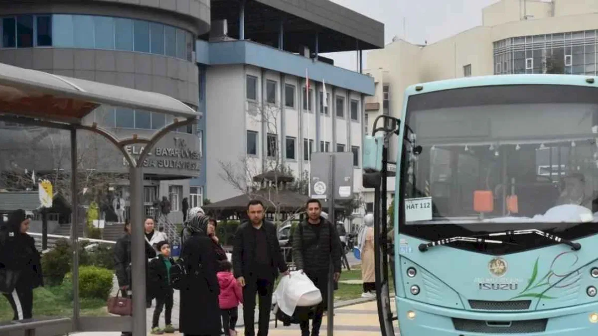 Manisa'da hastaneler için yeni ulaşım hattı geldi