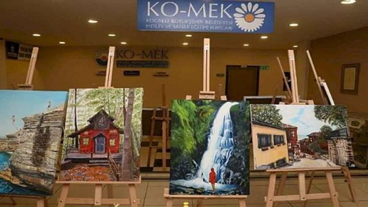 KO-MEK kursları birer sanat okulu gibi
