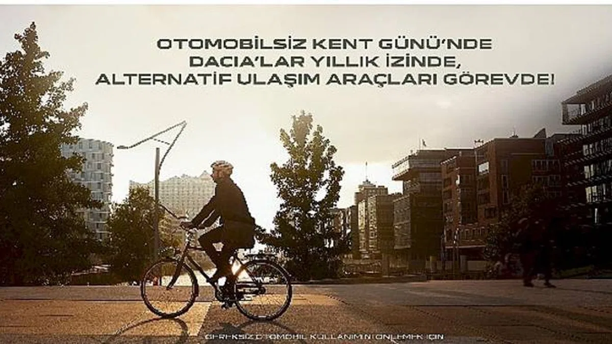 Dacia Türkiye, Otomobilsiz Kent Günü'nde Dacia'ları İzne Çıkarıyor