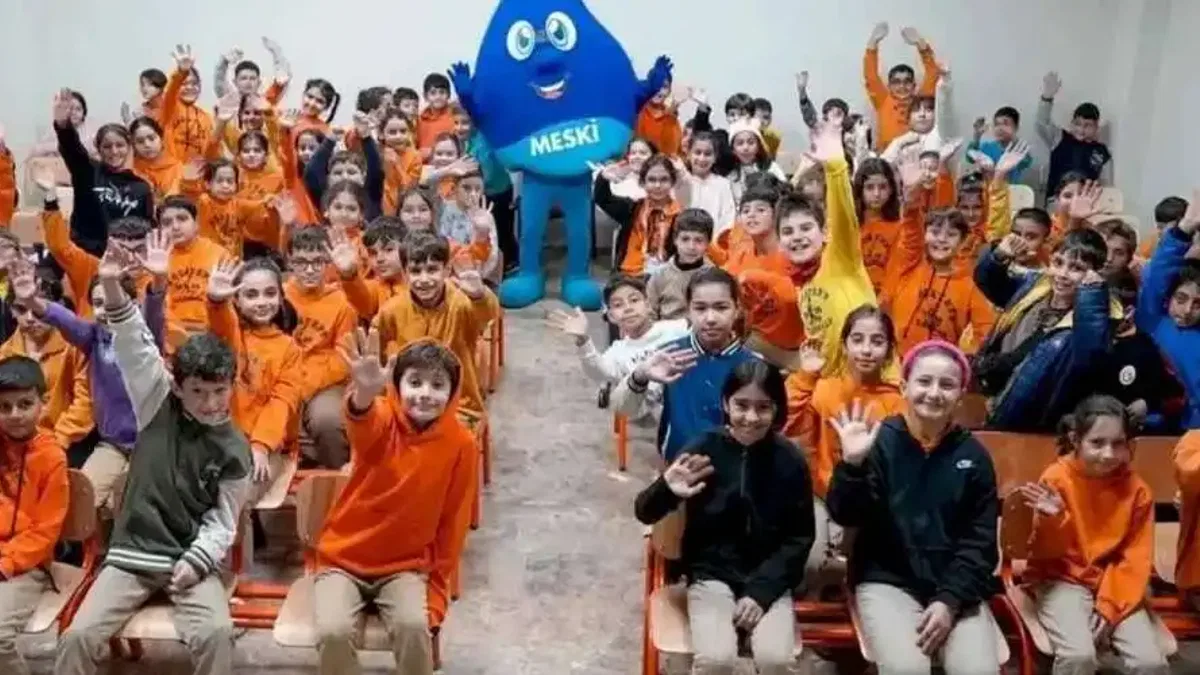 Mersin'de çocuklara su bilinci aşılanıyor