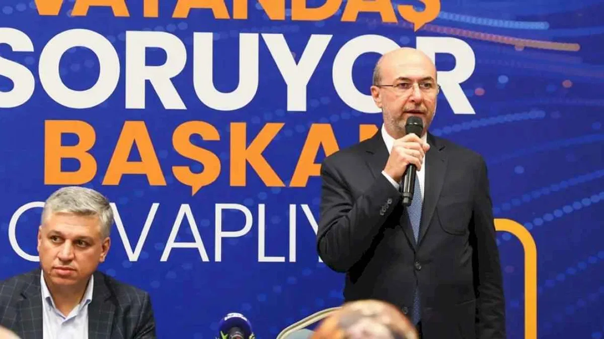 Konya Selçuklu'da vatandaş soruyor, başkan cevaplıyor