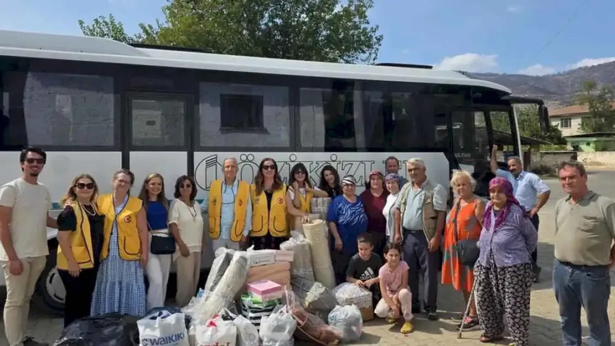 İzmir Ödemiş yangının yaraları sarılıyor