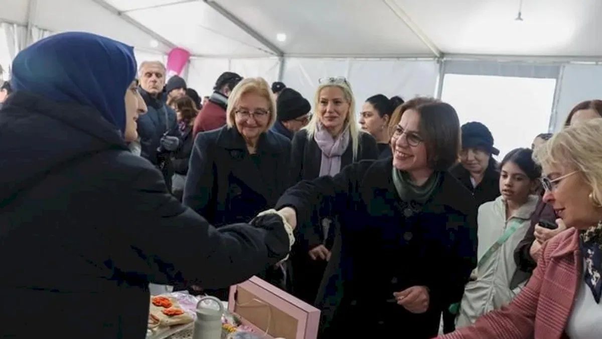 İstanbul Maltepe'de 'Kadın El Emeği Pazarı’ açıldı