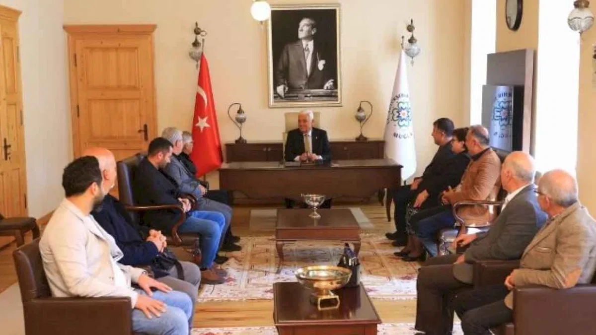 Üretim Kooperatiflerinden Başkan Gürün’e teşekkür ziyareti