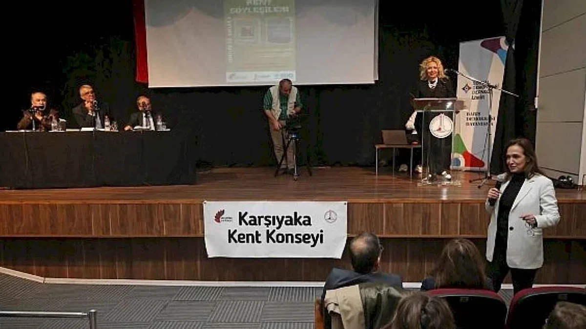 Başkan Ünsal, Kent Söyleşileri'ne konuk oldu: "Karşıyakalı olmak ayrıcalıktır"