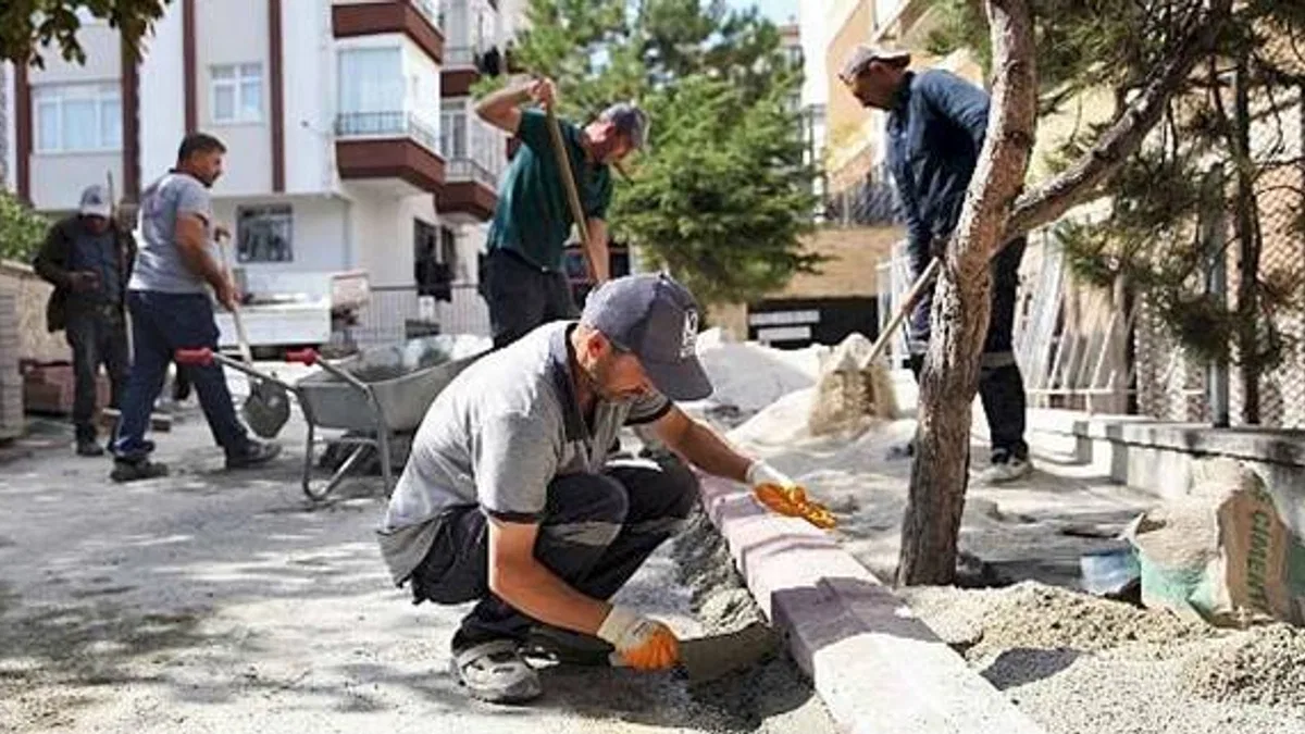 Keçiören'de altyapı seferberliği