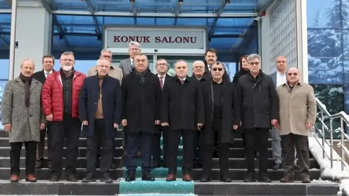 KAYSO yönetimi ERÜ'nün projelerini dinledi