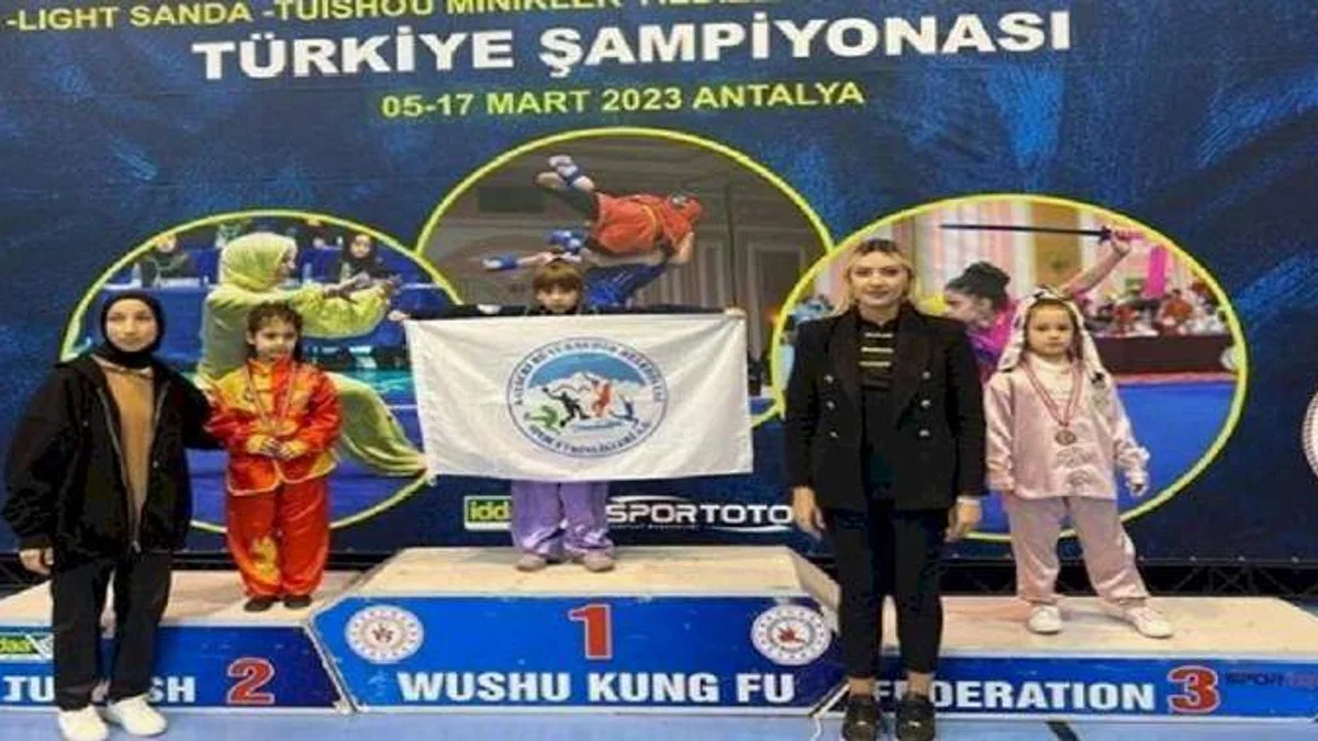 Şampiyon Minik Mira'ya büyük tebrik