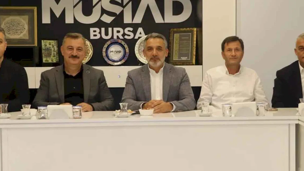 Anahtar Parti Bursa'dan MÜSİAD'a ziyaret!