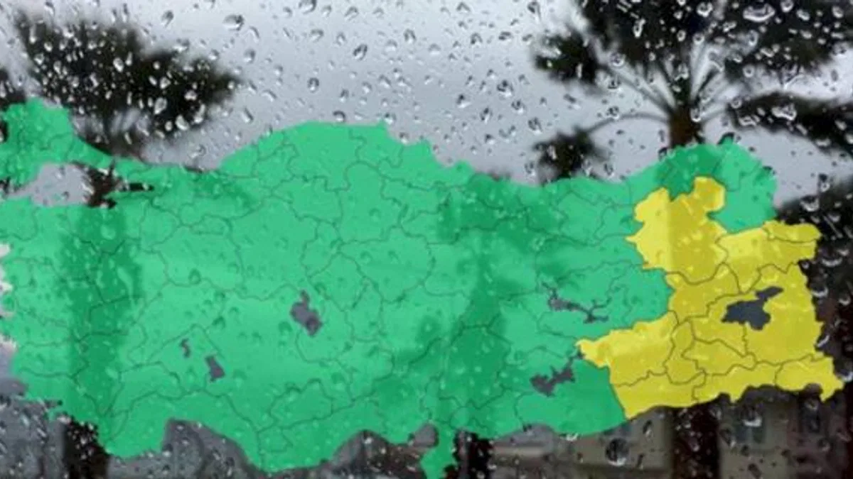 Meteoroloji'den 12 il için 'kuvvetli' uyarı!