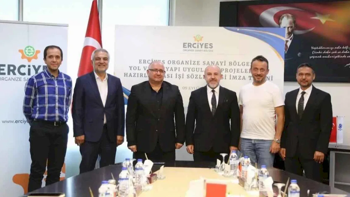 Erciyes OSB’de altyapı çalışmaları başlıyor