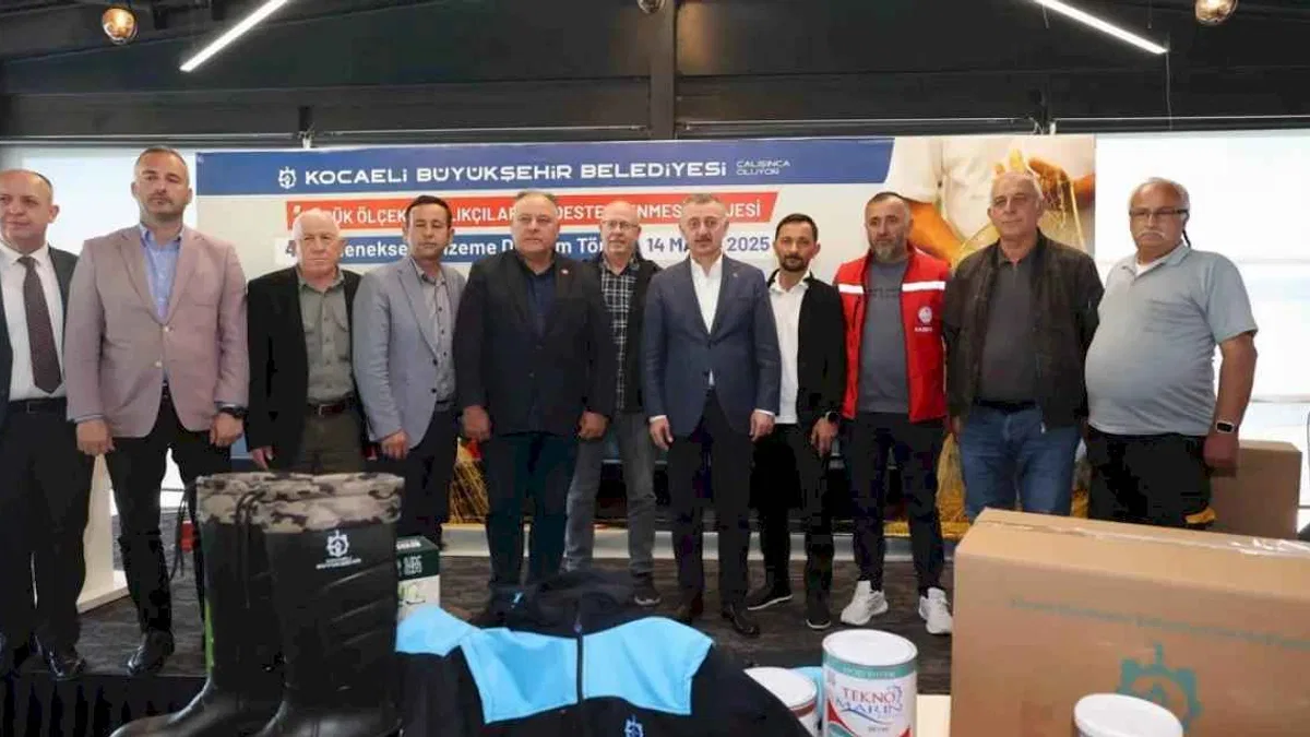 Kocaeli Büyükşehir'den balıkçılığa büyük destek