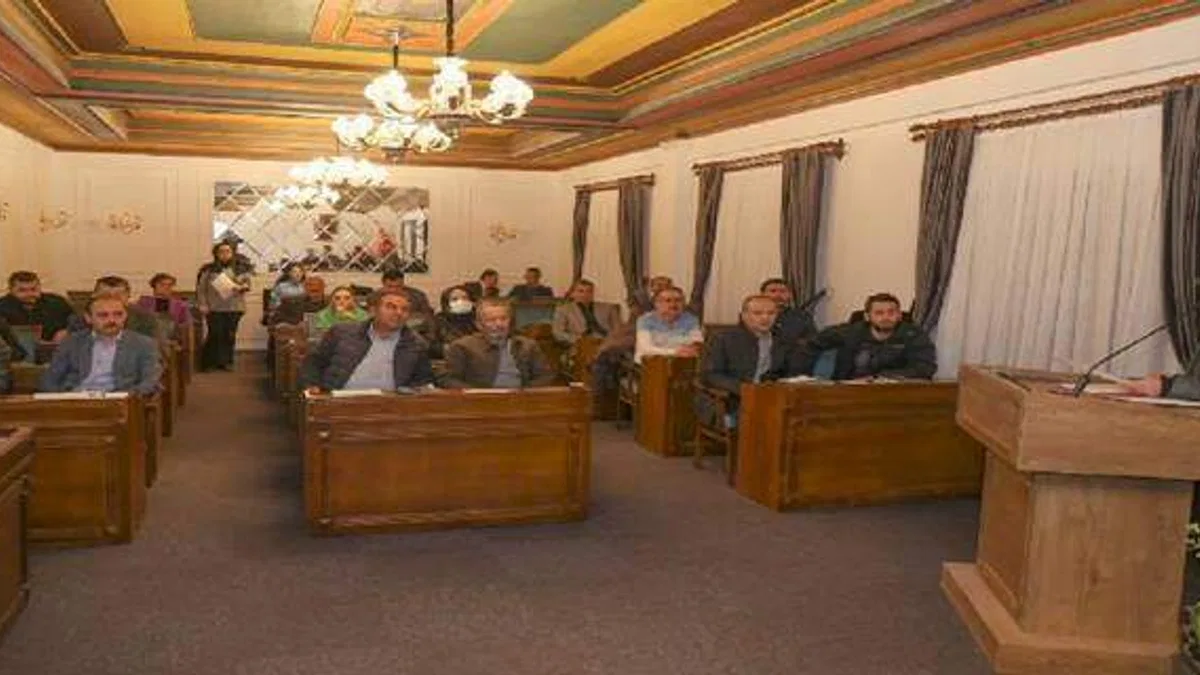 Nevşehir Belediyesi Meclisi yeni yılda ilk kez toplantı