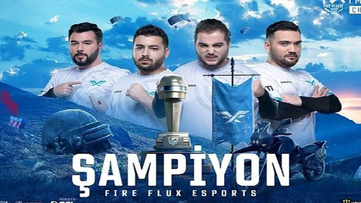 Fire Flux ESports, 3.5 Milyon TL ödüllü PMPL Avrupa Turnuvası'nda Şampiyon oldu