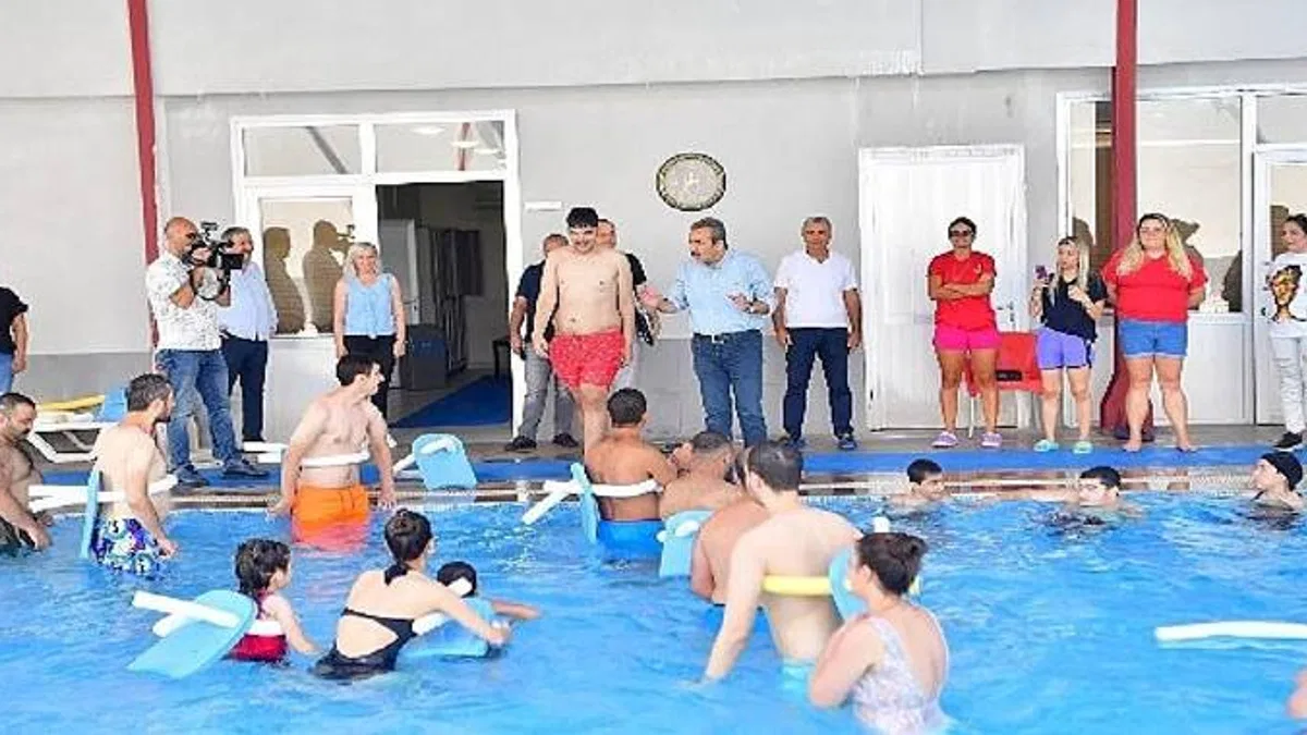 Çukurova engelsiz havuz ziyareti